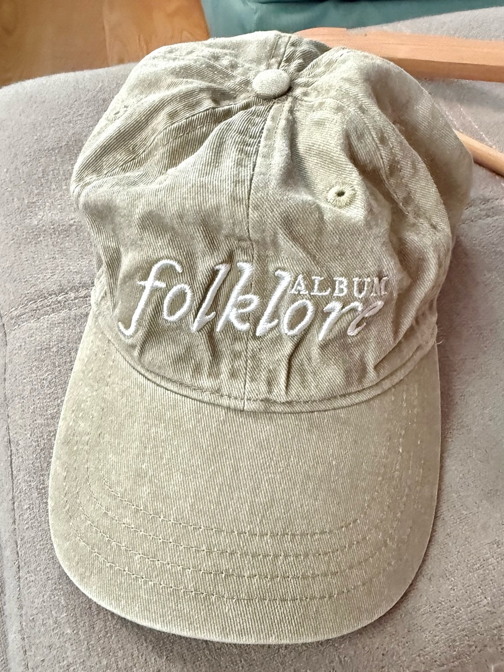 Taylor Swift Folklore Album “In The Trees” gray baseball cap